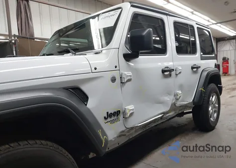 2021 Jeep Wrangler Unlimited Sport S 4X4 from USA, damaged, VIN 1C4HJXDN3MW744354